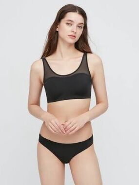 Uniqlo Mesh Relax Wireless Bra